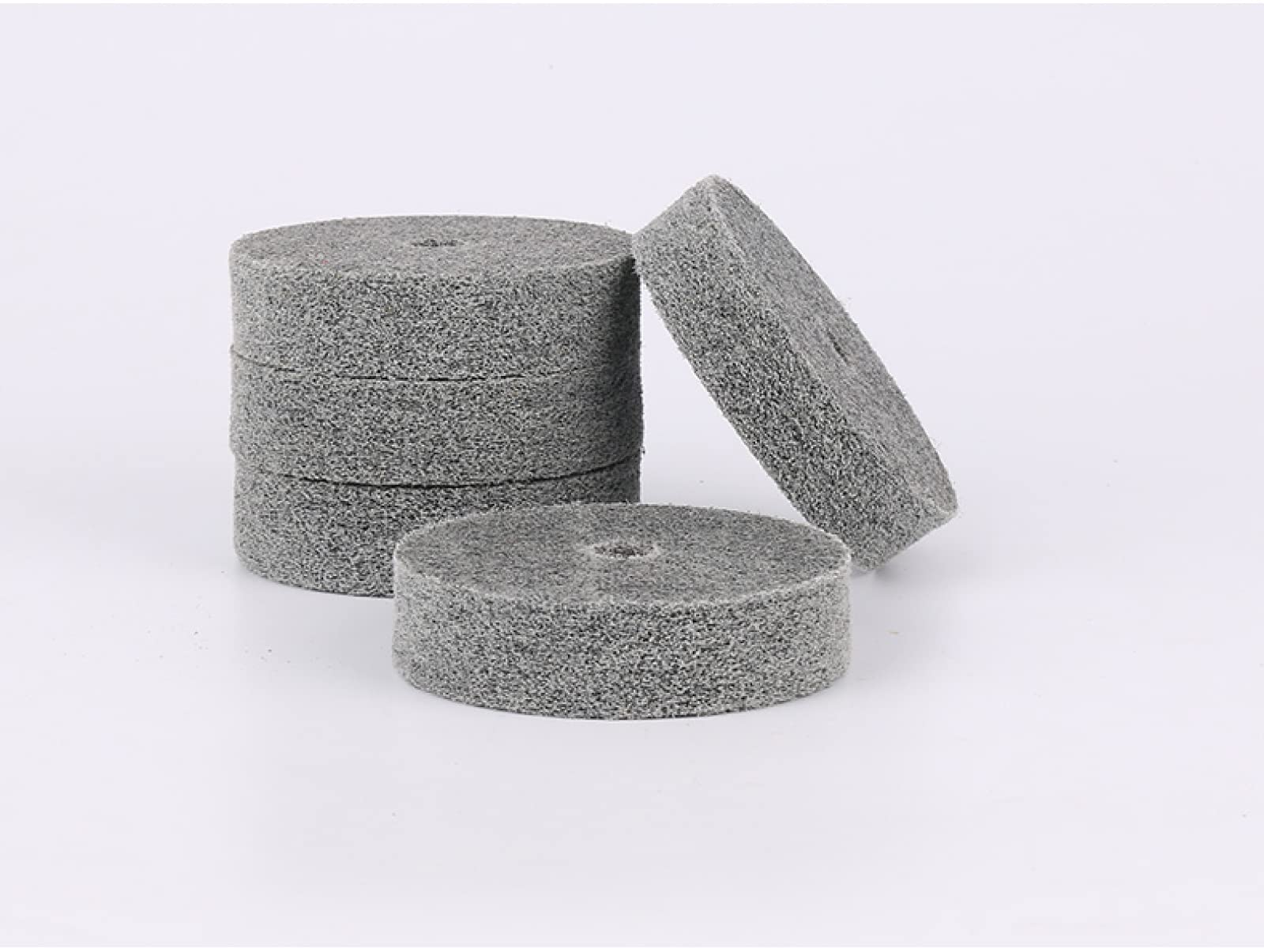 Disco abrasivo for pulir fibra de nailon, 5 unidades, 75 mm