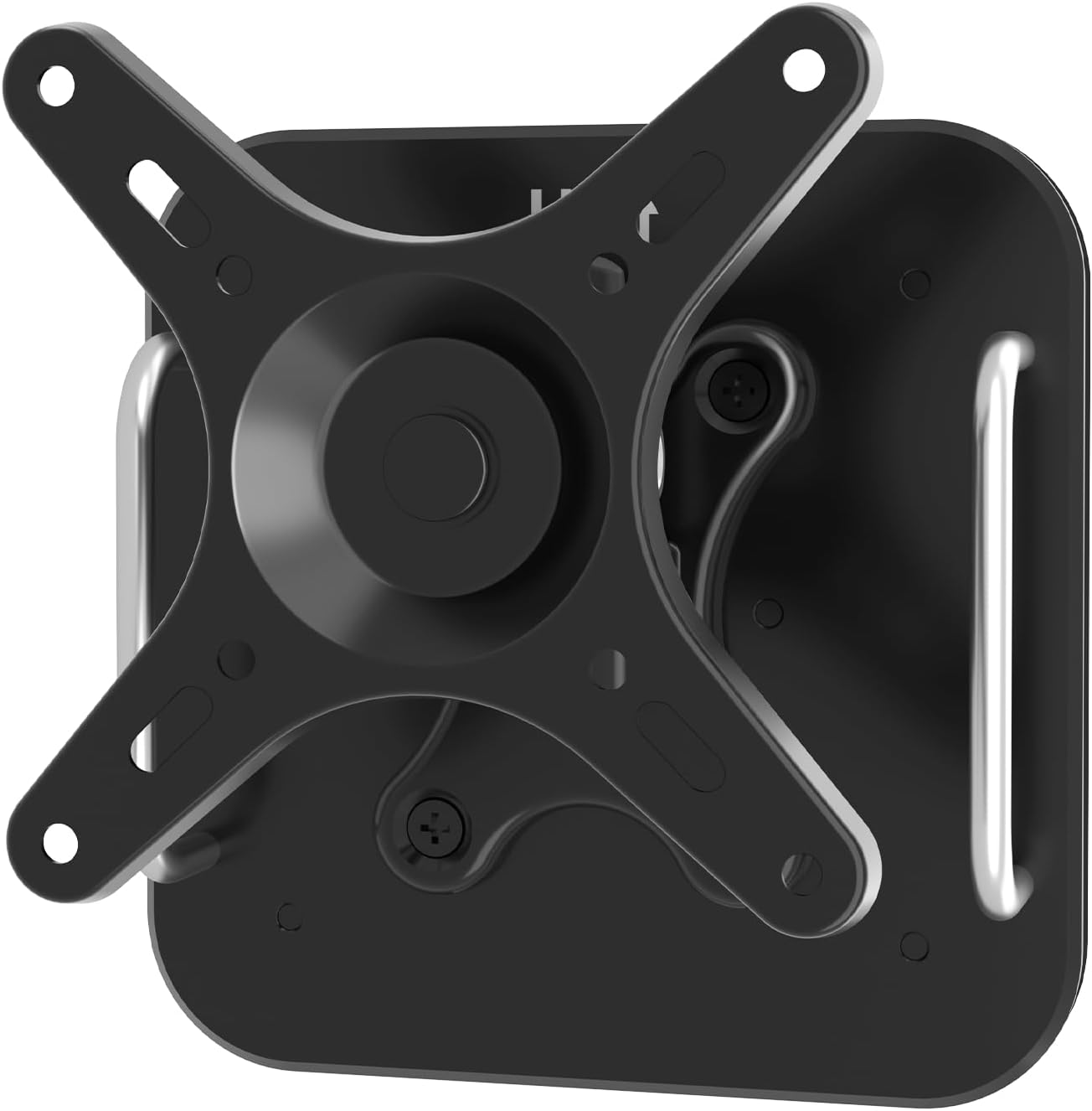 Magnetic Monitor Mount for Steel Surfaces, Fits 13 to 34 Inch Screens, Holds up to 22 lbs, VESA 75/100 Compatible Mount for Computer and TV Monitor, No-Drill Installation with All Screws