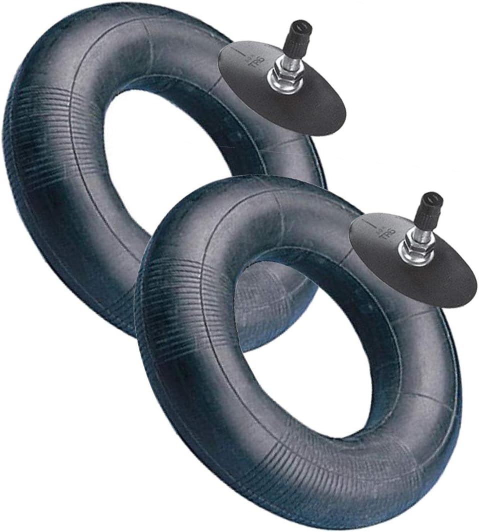 JJDD Carkio Replacement Premium 18X8.50-8 22X11-8 22X12-8 22.5x10-8 Utility Tire Inner Tubes with TR-6 Straight Valve Stem for Lawn mowers Hand Trucks Yard Trailers wheelbarrows etc - 2pcs