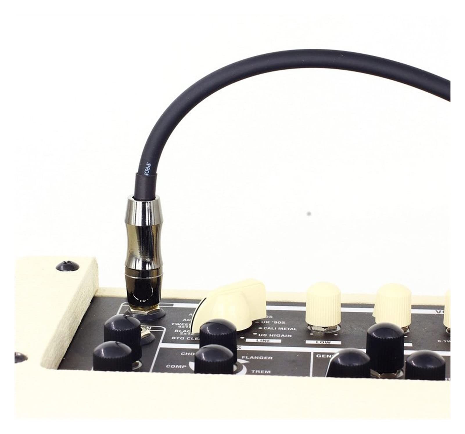 Gitarren instrumentenkabel Gitarre-Anschlusslinie E-Gitarren-Linie Elektronische Klavierrahmen-Trommellinie (Color : C, Size : 6m)