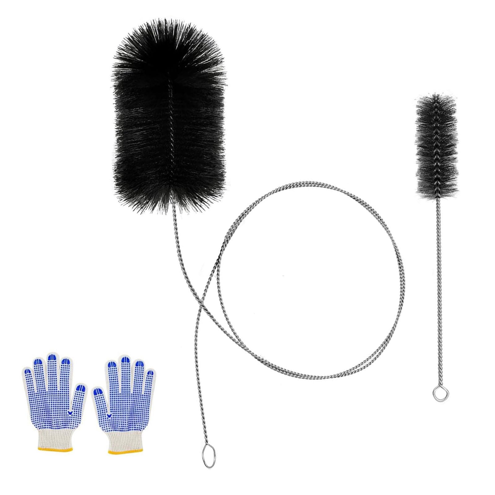 Permanent Outlet Cleansing Brush Highlighting Against Oxidation Rustless Rod for Permanent Home Maintenance Use Household Cleansing Brush