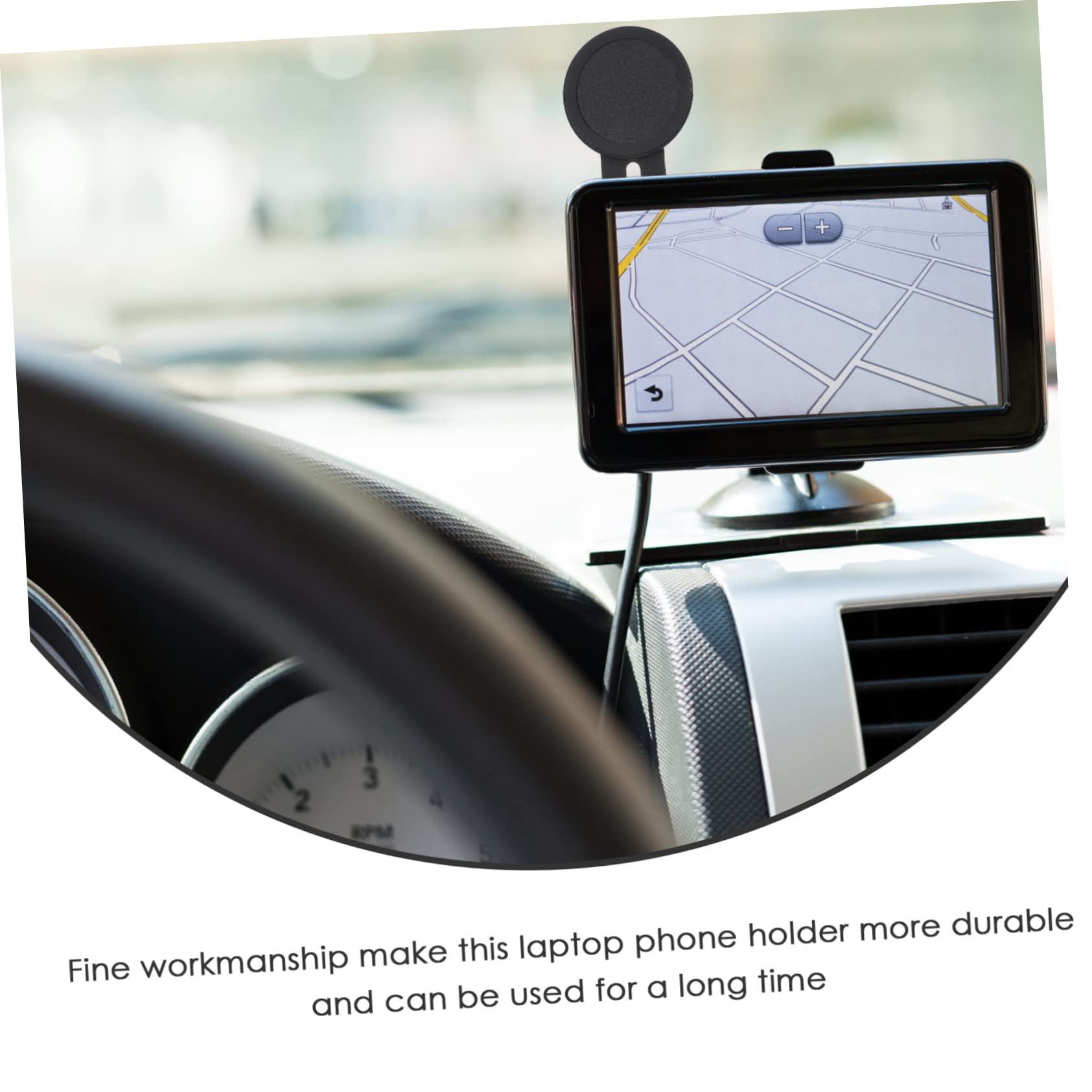 Mikikit 2stücke Magnetischer Telefonhalter Für Laptop Einstellbare Handyhalterung Für Monitor Praktische Montage Für Auto Flexibel Und Stabil Für Verschiedene Anwendungen