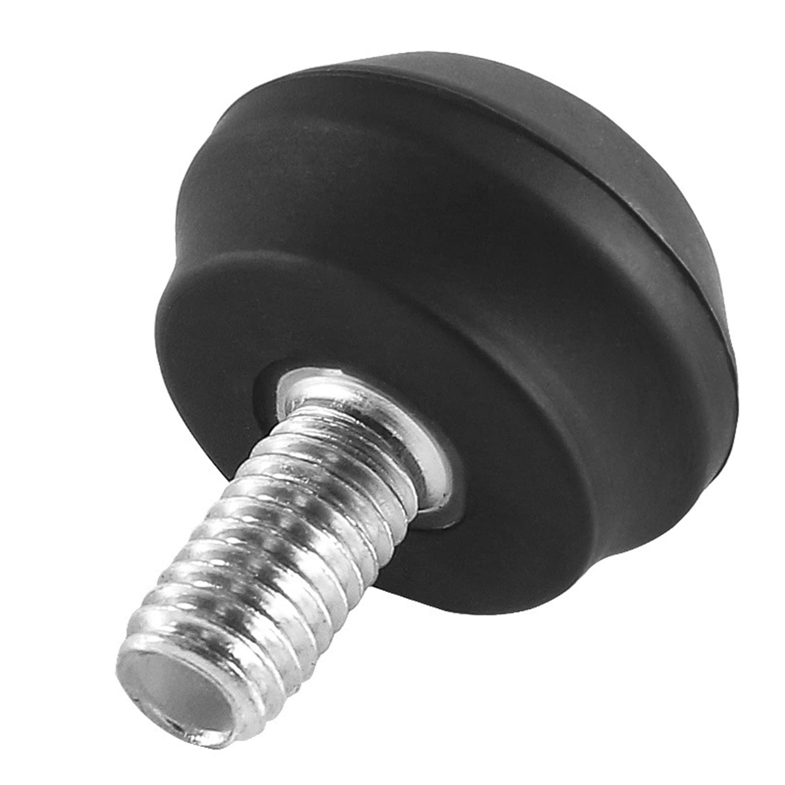 Manbily - 3 Piedini In Gomma Per Treppiedi E Monopiedi, Vite Da 3/8'', Antiscivolo, Universali