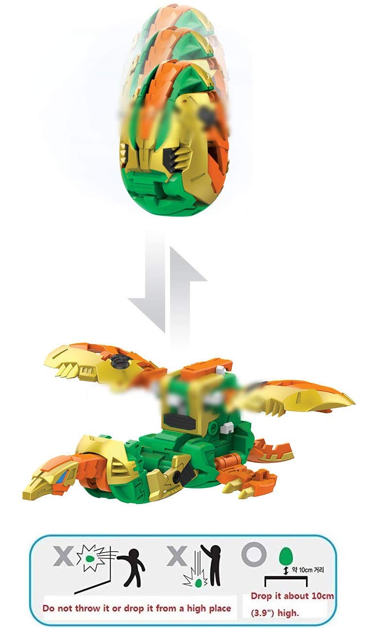 ARCHAEKOONG 2019 nowa wersja robot dinozaur transformujący archeopteryx robot zabawka z kształcie jajka