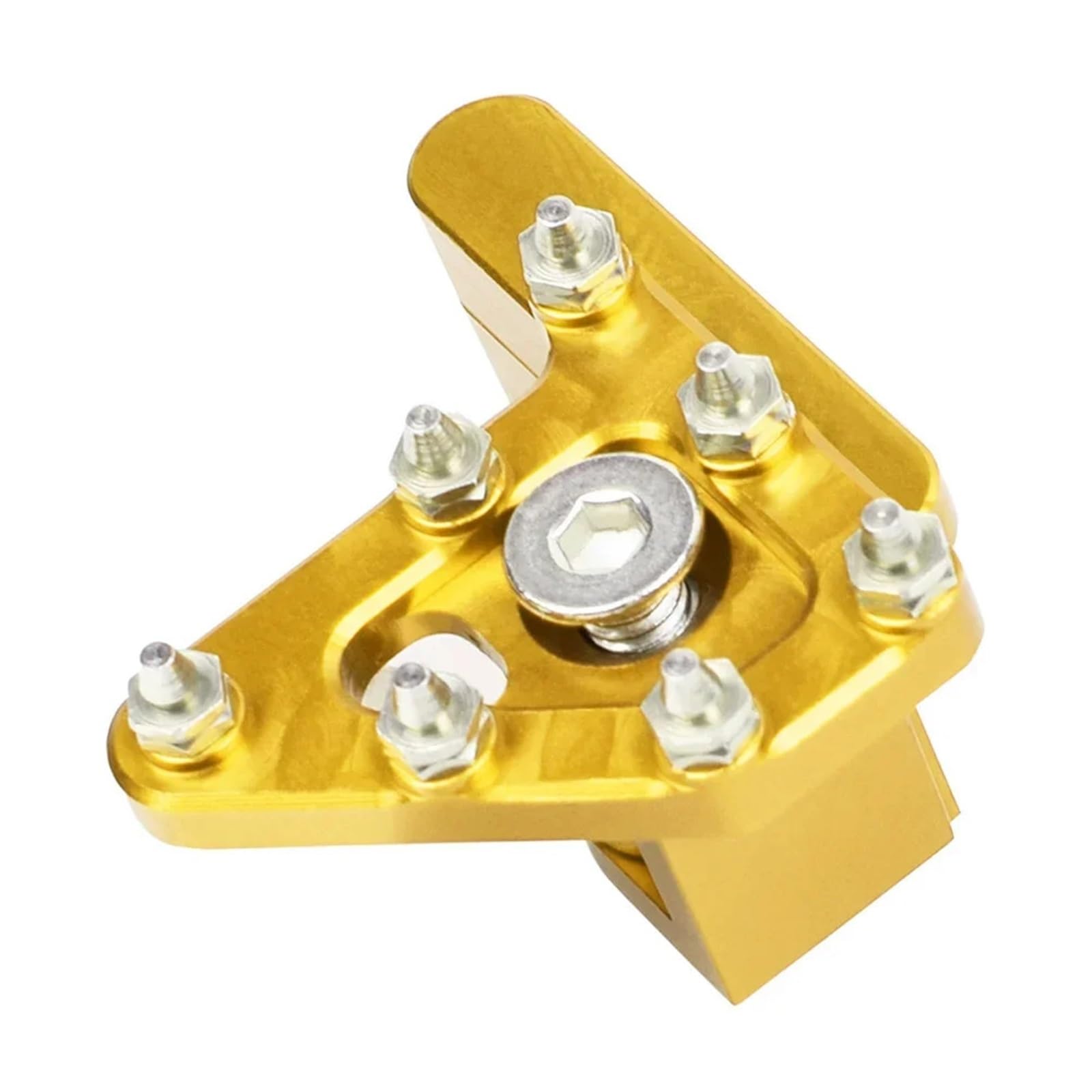 Hsyduhae Gold Motorbike Brake Levers Fit For Crf-/Klx/Yzf 40Gf Aluminum-Alloy Rear Brake Pedal Lever Step Tip Replacement(Gold)