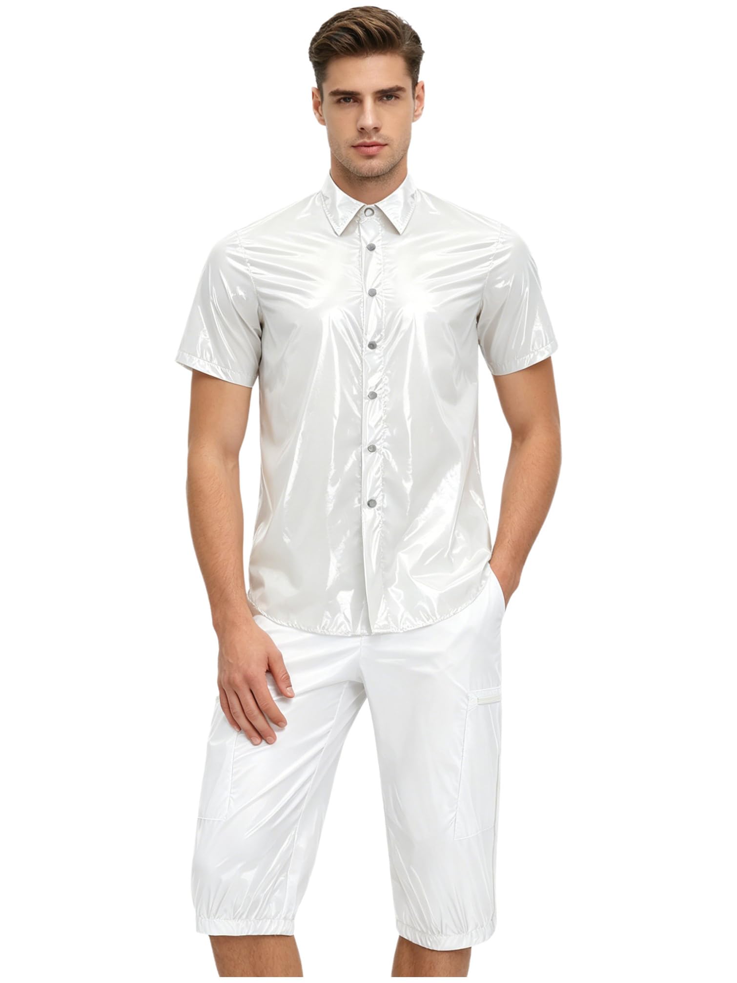 TiaoBug Uomo Abbigliamento Slanciato Felpa Con Pantaloni Tuta Allenamento