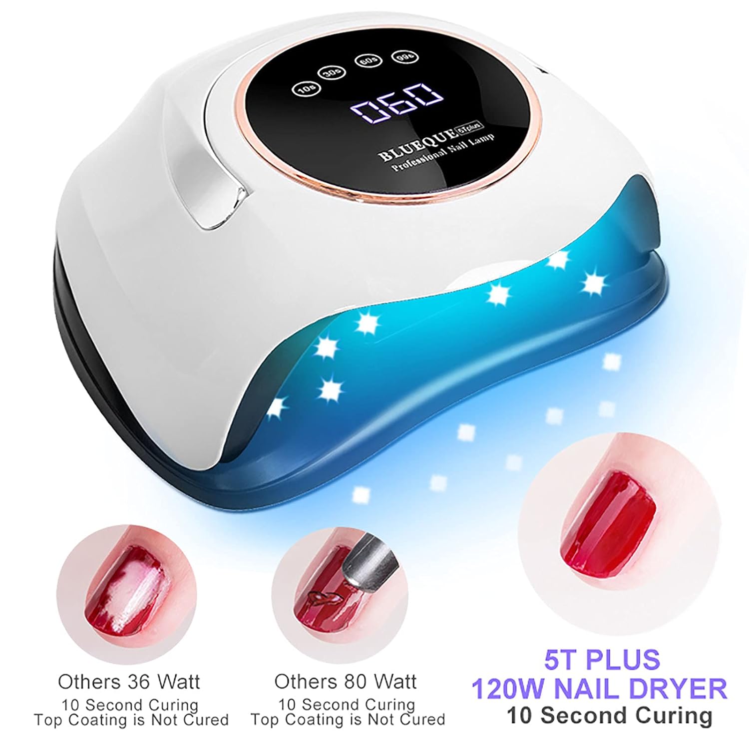 PENNY73 Lâmpada portátil para unhas de 180 W, secador de gel, lâmpada UV profissional com sensor inteligente e ferramenta de manicure com temporizador em promoção! Veja a oferta e mais achadinhos de Cabines UV/LED 3 Hoje é o melhor dia para comprar PENNY73 Lâmpada portátil para unhas de 180 W, secador de gel, lâmpada UV profissional com sensor inteligente e ferramenta de manicure com temporizador com aquele preço maroto! Promoção! Aproveite a oferta! 3