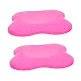 Mikikit 2pcs Wide Yoga Mat Jellies Knee Pads for Women Exercise Mats Extra Wide Thick Yoga Accessory
