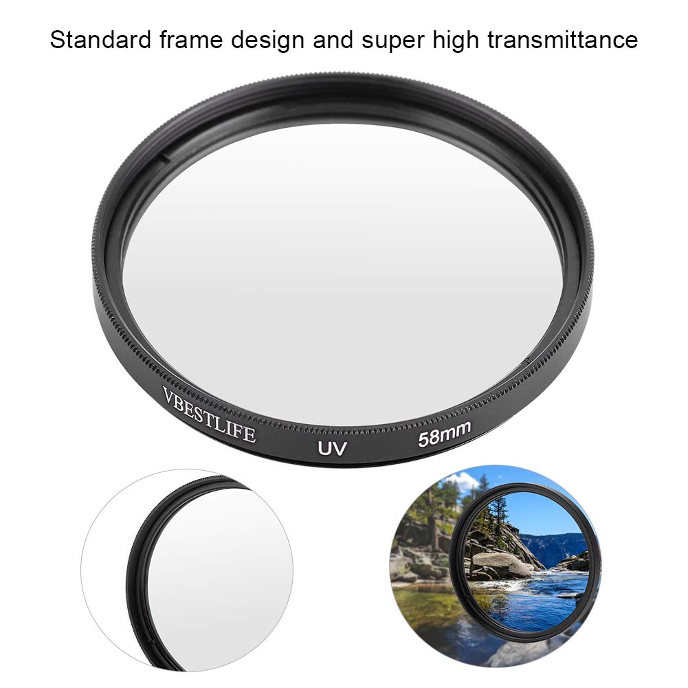 Filtre UV 105 Mm Verre Optique Pour Appareil Photo - Protection Lentille Nikon Canon Sony