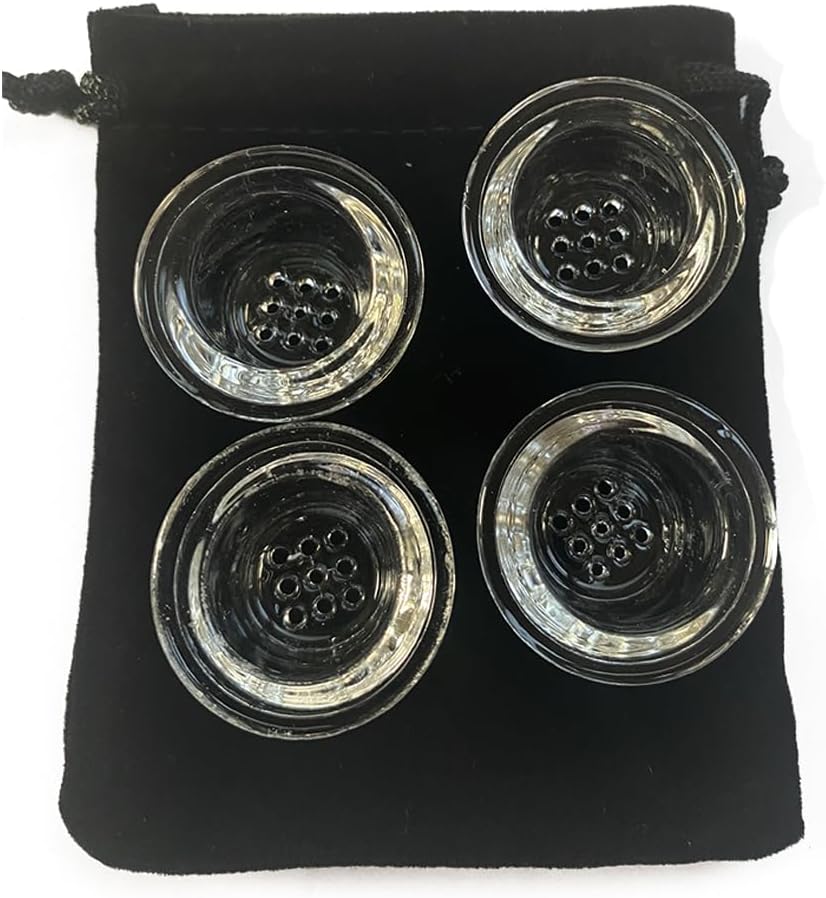 9-hole glass decorative replacement bowl