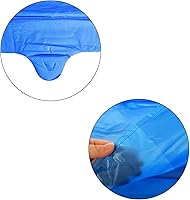 Vista 3 de LazyMe Bolsas de plástico para comestibles con asas a granel para compras y restaurantes, bolsas de plástico para negocio, 12 x 20 pulgadas