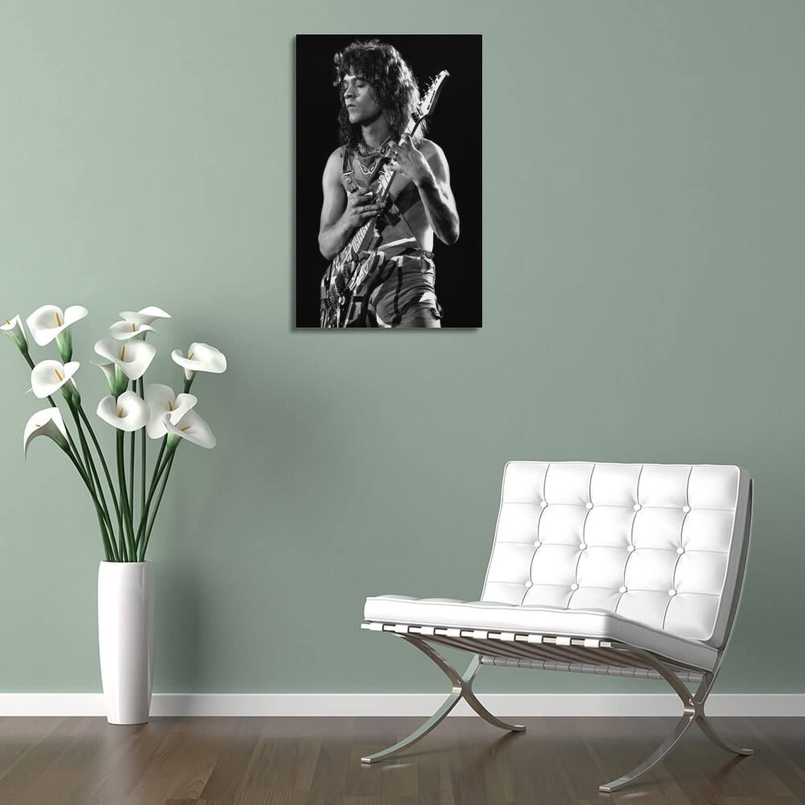 Amazon.com: Eddie Van Halen Collection Memorial Modern Canvas