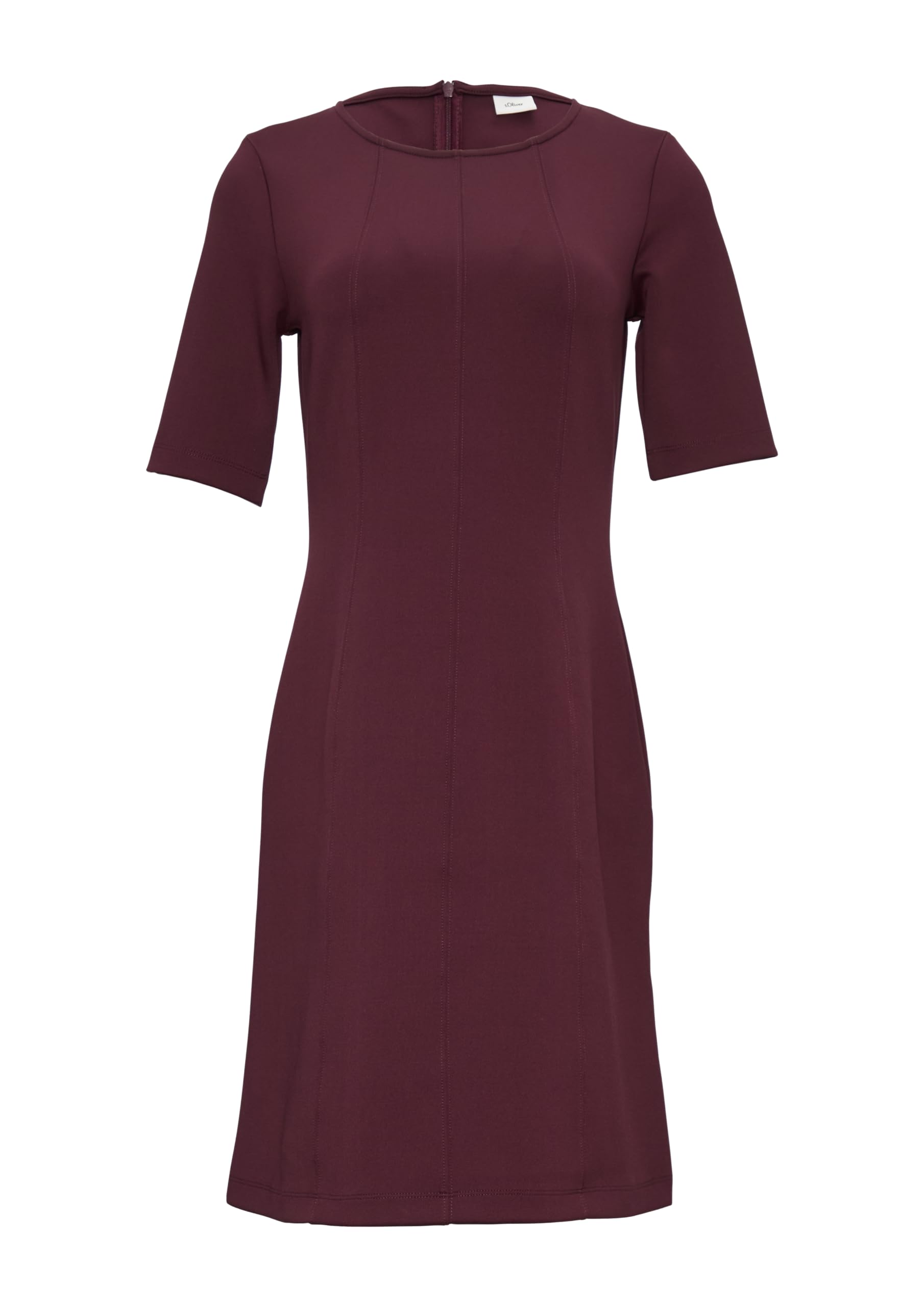 s.Oliver BLACK LABEL Short Shift Dress with Division Stitching