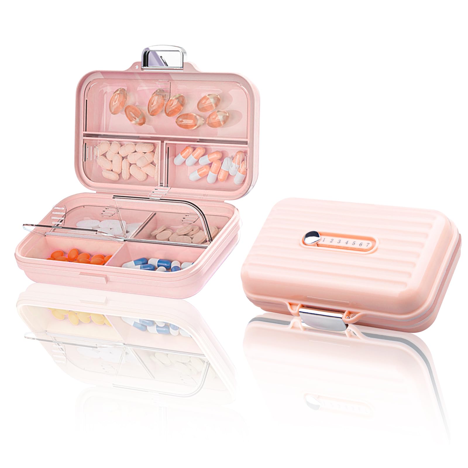 Amazon.co.jp: ピルケース 1週間 薬ケース サプリメントケース