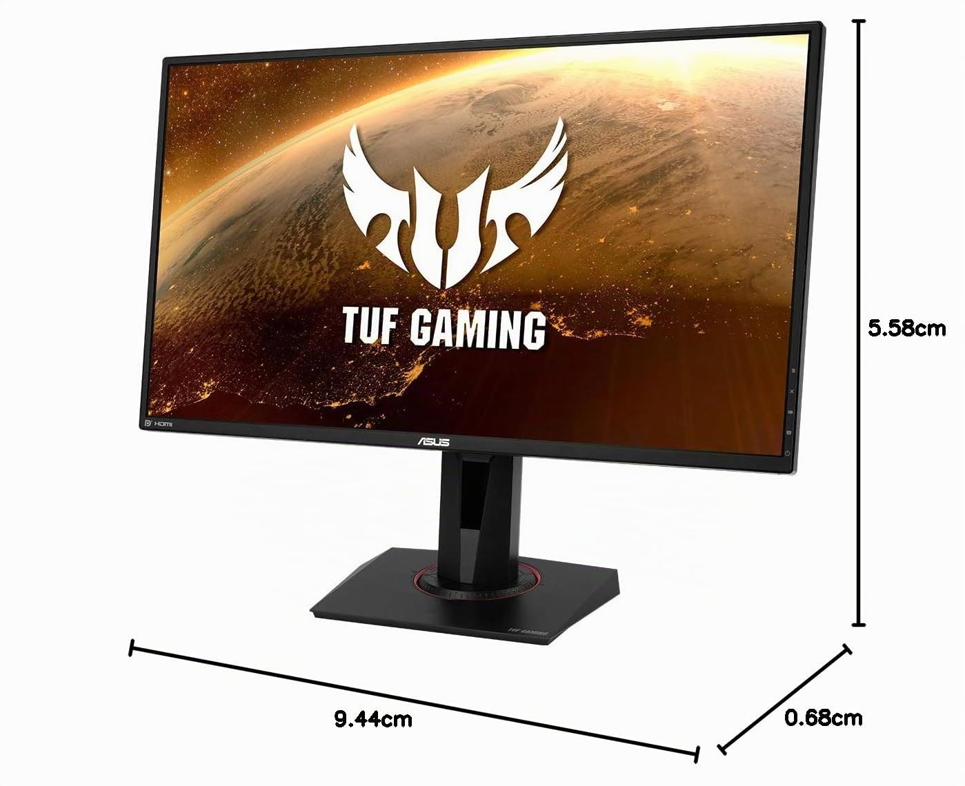 ASUS TUF Gaming VG27WQ Curved Gaming Monitor – 27 inch WQHD (2560x1440), 165Hz, Extreme Low Motion Blur™, Adaptive-sync, FreeSync™,1ms (MPRT), DisplayHDR™ 400