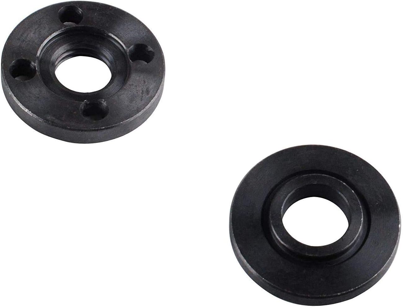 Ketofa Angle Grinder Flange Nut for Dewalt Ryobi Milwaukee Black & Decker Metal Inner Outer Flange Nut 224399-1 193465-4 224568-4 Parts (2 Set)