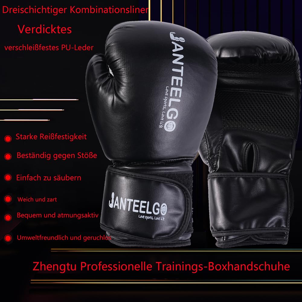 Sacco Da Boxe In PVC 180cm Con Guanti - Per Allenamento Boxe, MMA, Taekwondo, Adulti E Adolescenti - Foto 10