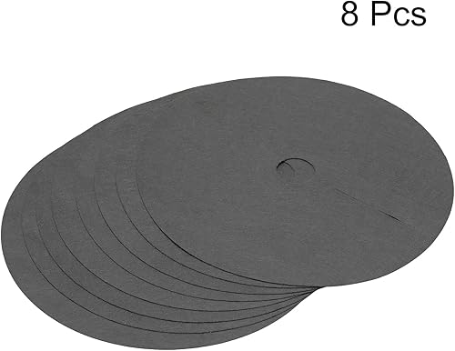 Miniatura 3 de MECCANIXITY Anillo de mantillo de árbol de 24.4 pulgadas, protector de árbol no tejido, cubierta de plantas para control de malezas, barrera de