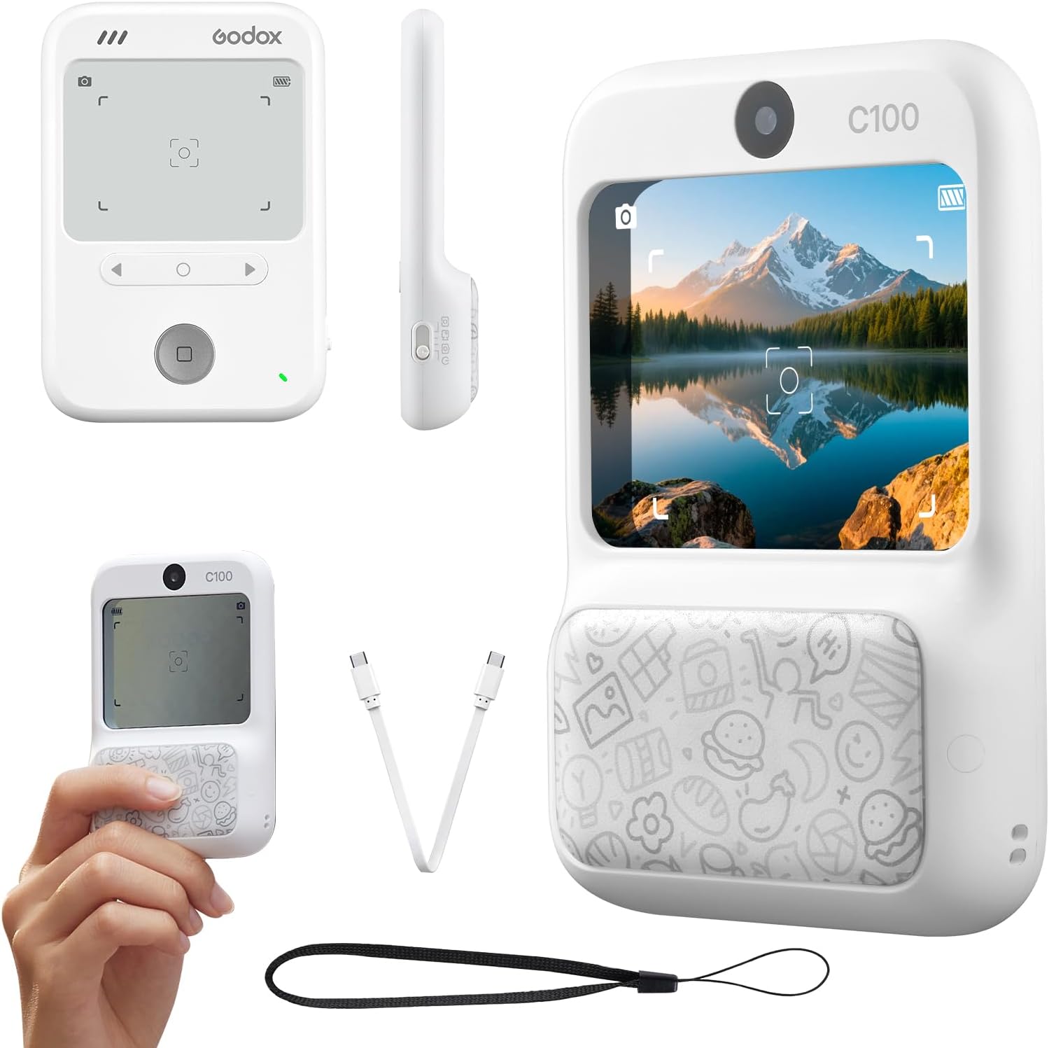 Godox C100 Lo-Fi Digital Camera with Light Meter & Transparent Viewfinder