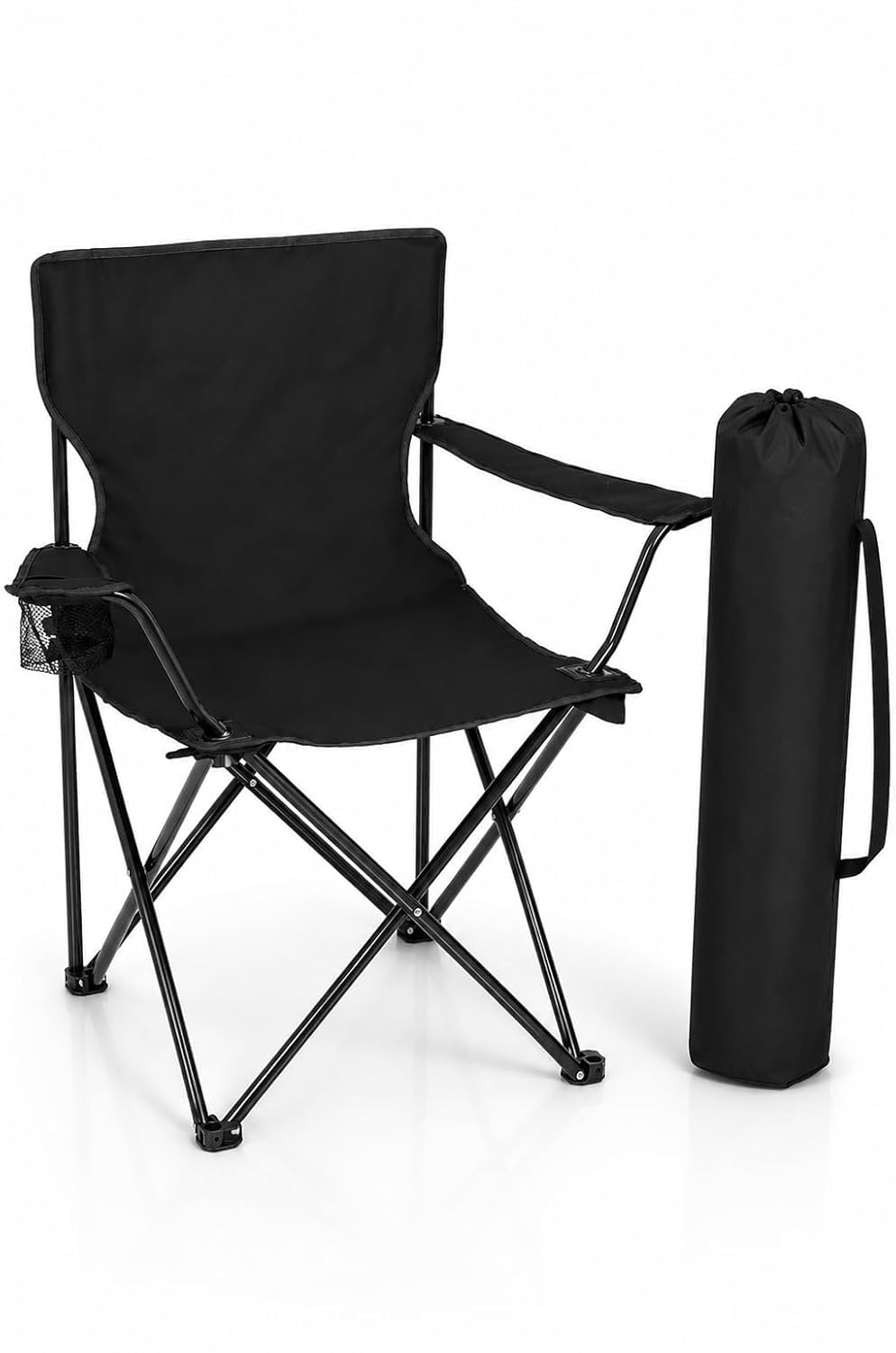 Foldable Camping Chair | Lightweight Portable Outdoor Chair for Beach, Garden, Picnic & Fishing-image-42