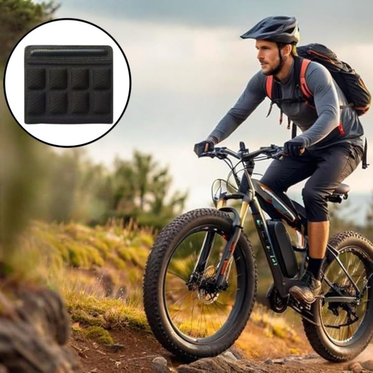 6 Pièces Protège-mentons en Mousse Rembourrage Confortable Coussinets de Remplacement Universels Mentonnières Douces Éponge pour Casque Cyclisme Motocyclisme