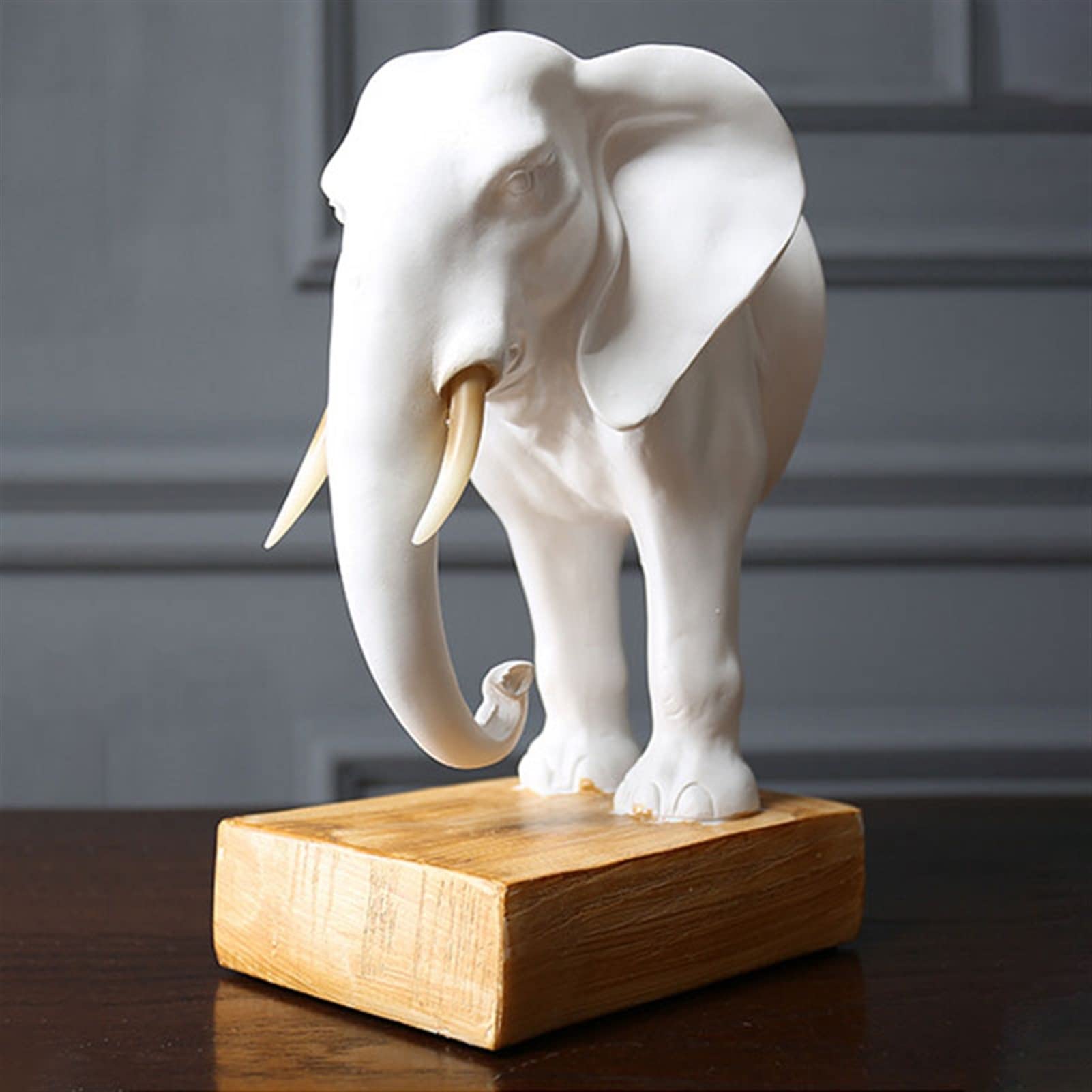 Antique Elephant Bookends Home Study Room Office Office Decoration Unikalne Podpórki do Książek