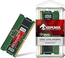 MEMÓRIA RAM PARA NOTEBOOK DDR5 32GB 4800MHZ KEEPDATA KD48S40/32G