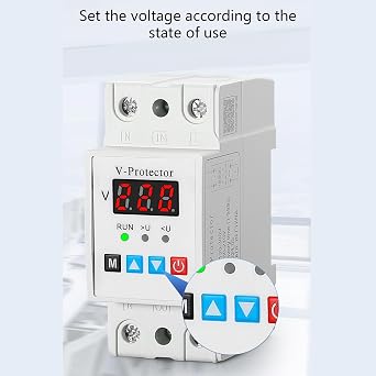 Digital Voltages Monitors with Auto Reset Function Over & Unders Voltages Protections for Household & Industrial Application Automatic Reset Guard