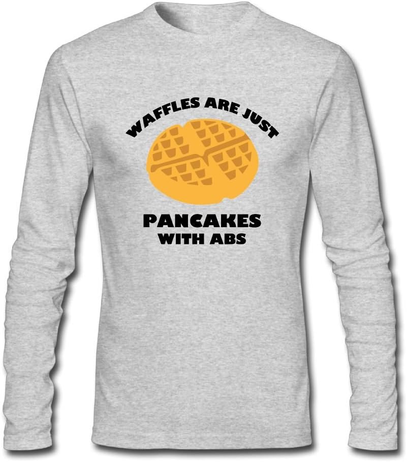 Waffles Are Just Pancakes With Abs Funny Funny Custom Made