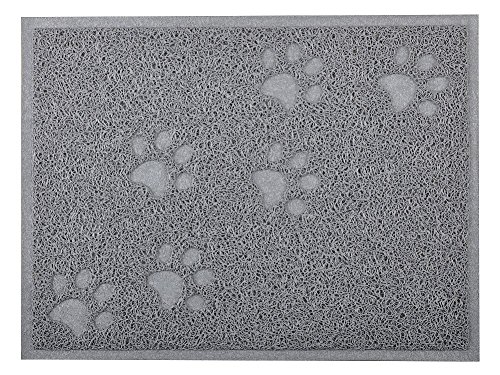 Cat Litter Box Debris Catcher Mat 16X12 Inches,4 Colors Available (Gray) #TOP2