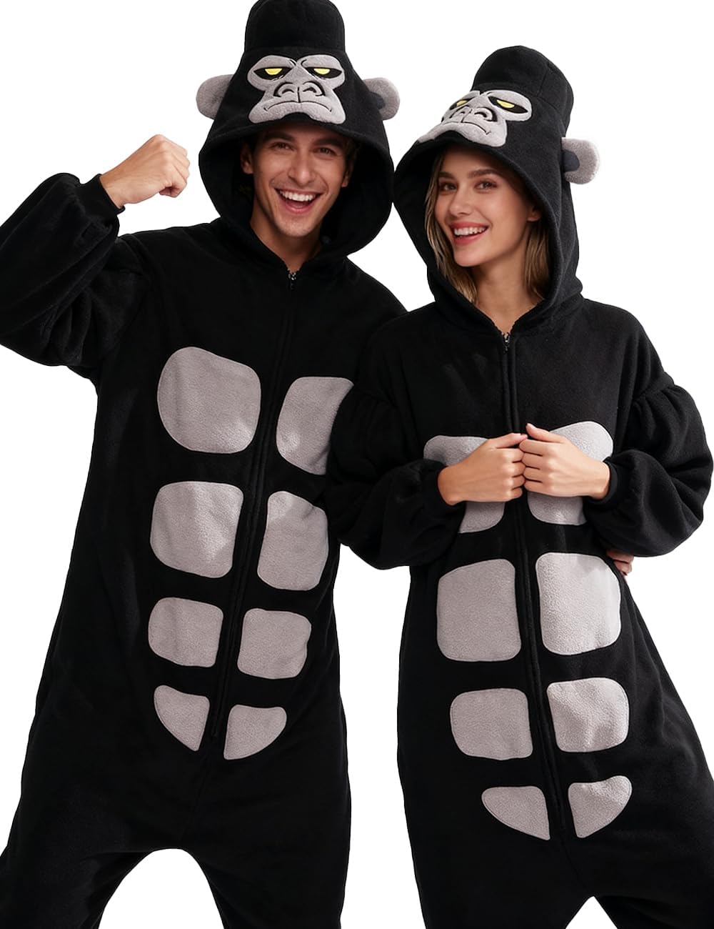 Adult Onesie, Halloween Onesie Adult Onesie Pajamas Funny Cosplay Costume - Image 5