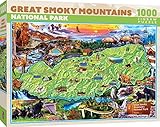 MasterPieces - 1000 Piece Jigsaw Puzzle, Great Smoky Mountains National Park, Fun for Adults, Family, Kids 19.25'x26.75'