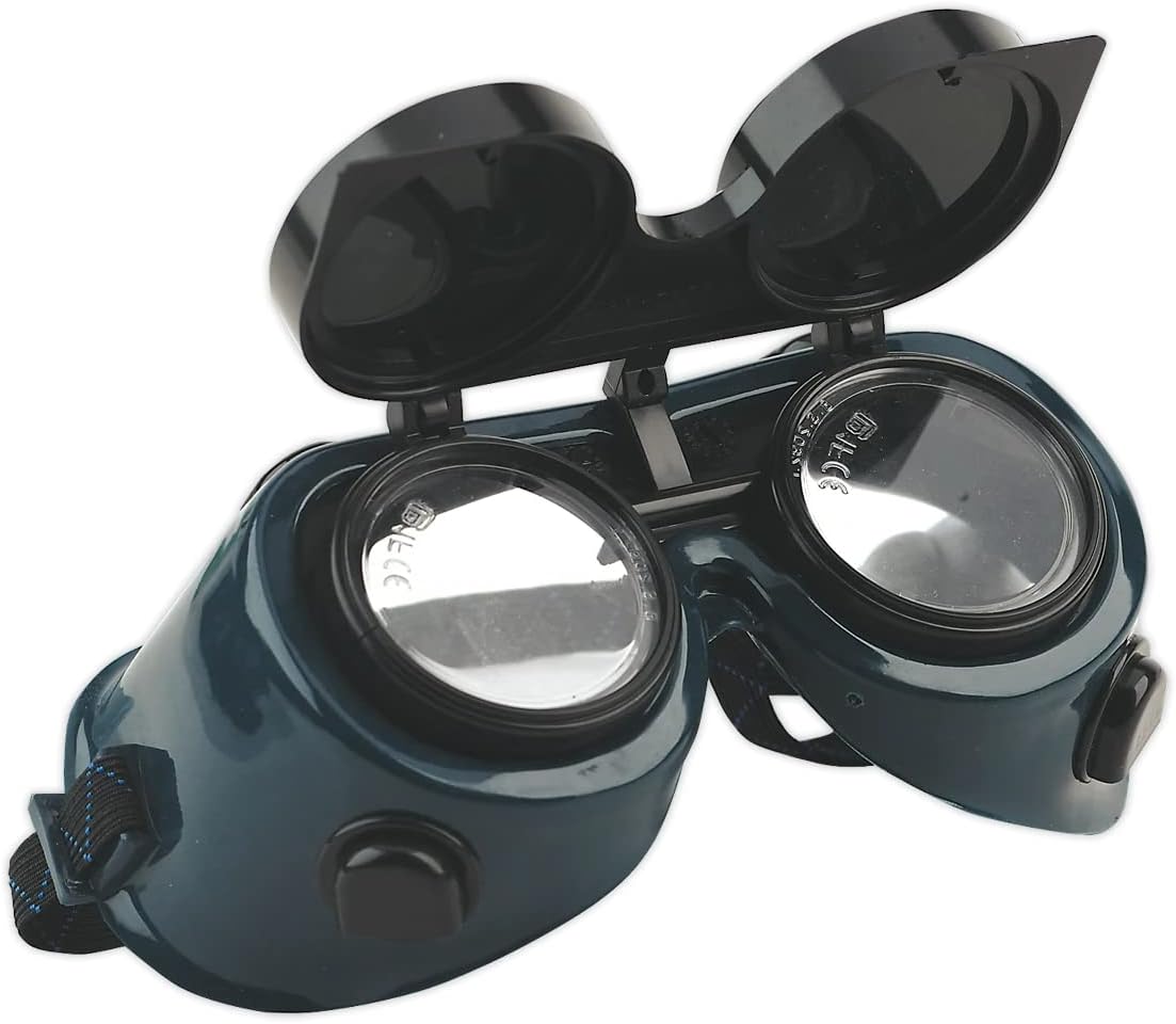 フリップアップレンズ付きSealey SSP6ガス溶接ゴーグル