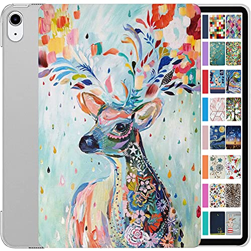 Image of DuraSafe Cases For iPad 8.3 Inch Mini 6 Generation 2021 [ Mini 6th Gen ] A2567 A2568 A2569 MK7M3HN /A MLWL3HN /A MK7R3HN /A MK7P3HN /A MK7T3HN /A Printed Slim Hard Shell Protective Stand Cover - Deer Print