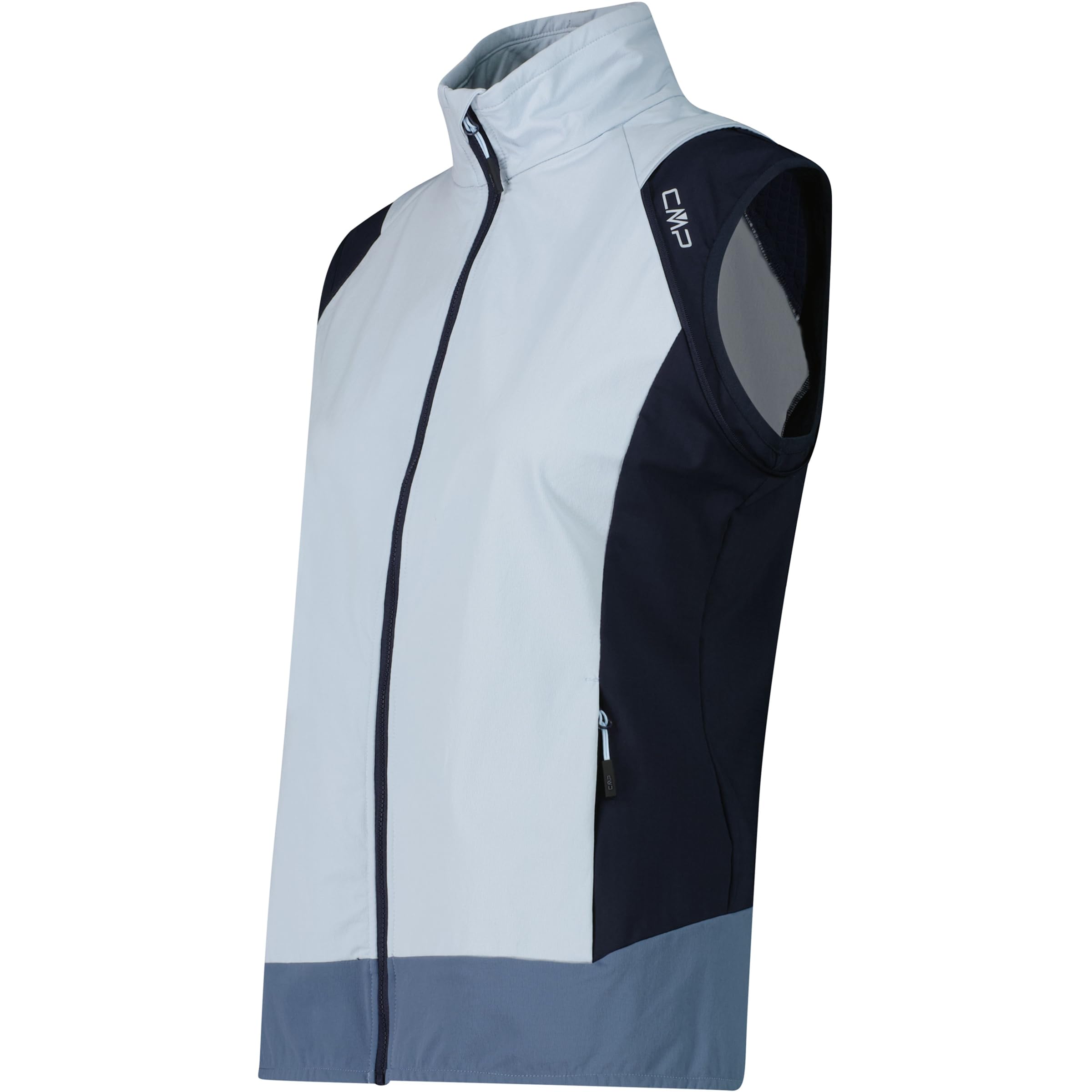 CMP Woman Jacket HYBRID with Detachable Sleeves Sky Blue
