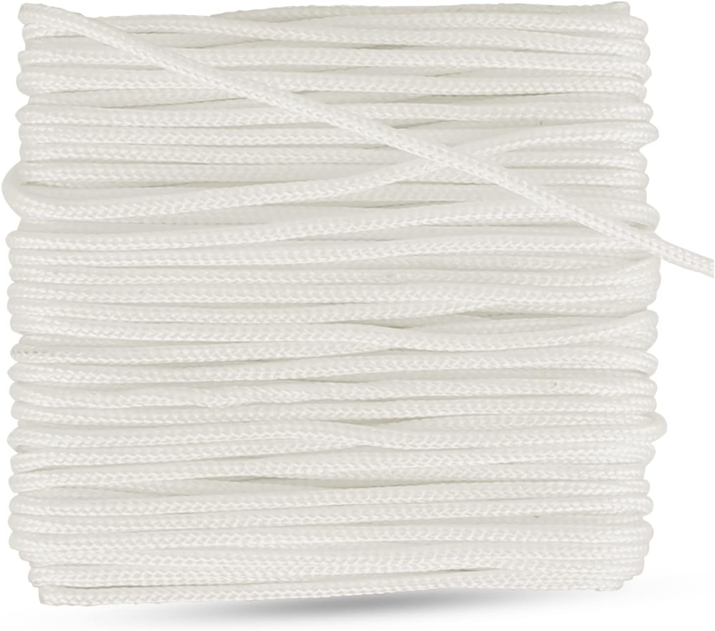 Durable Polyester Cord/Thread for Chic Blinds/Vertical Blinds/Venetian Blinds, Multipurpose use for Crafting, DIY Projects, 400 metres (1,312 feet), Thickness -1.8mm, Colour - Grey