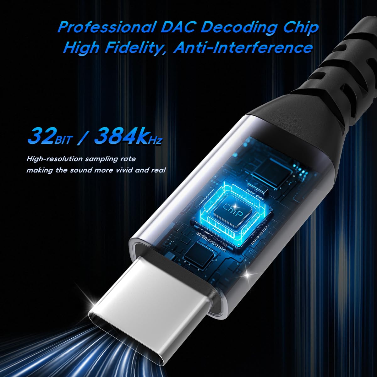 XOX KG01 Profesjonalne słuchawki douszne do gier, Battle Buds, odłączany mikrofon, dźwięk przestrzenny 4D, dynamiczny sterownik 11 mm do gier mobilnych, PlayStation, PC z 3,5 mm/typ C (typ C, czarne)