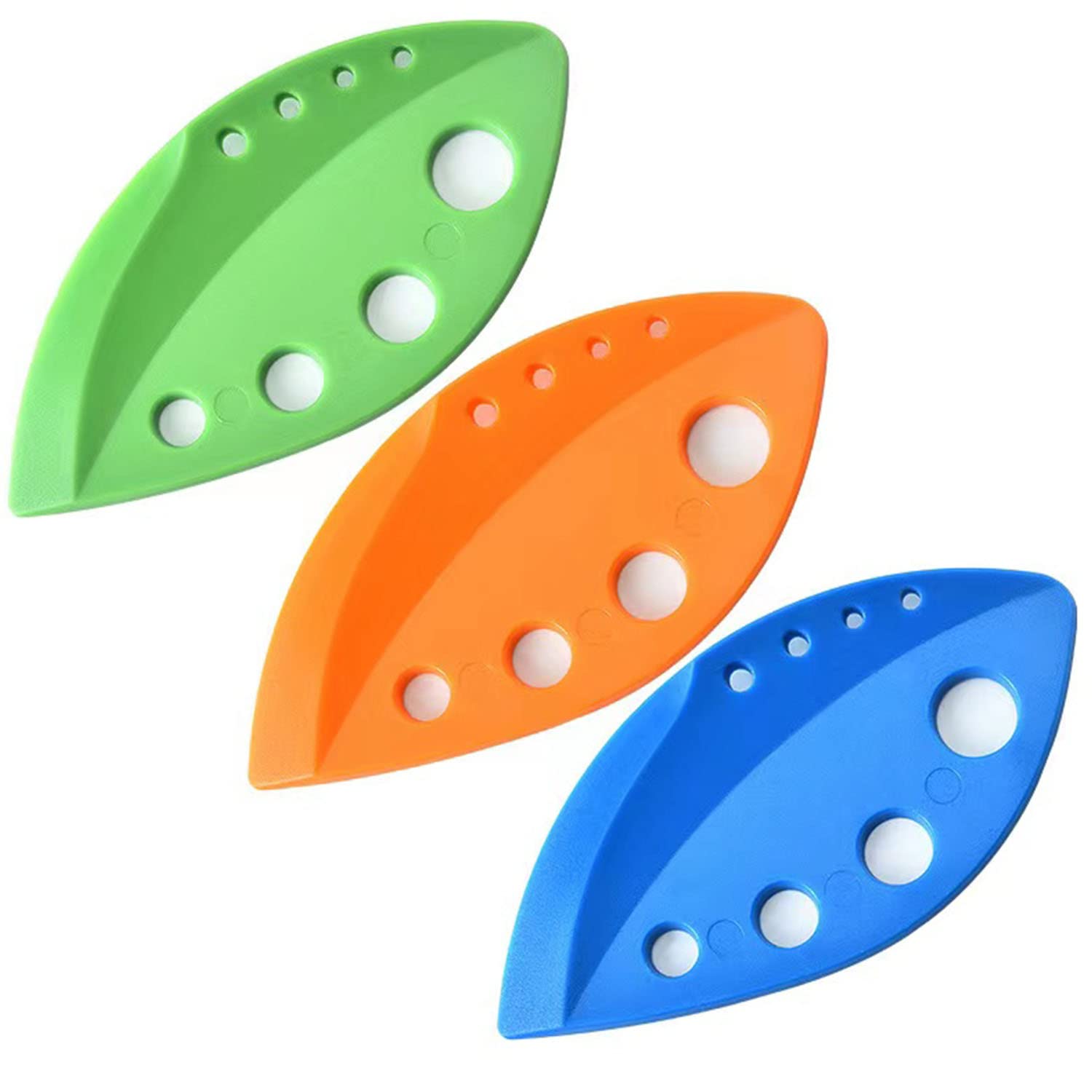 Herb Stripper, 8 holes Kitchen Herb Leaf Stripping Tool, Herb Pealer Suit for Kale, Collard Greens, Thyme, Basil, Rosemary Stripper. Curved Edge Can be Used as a Kitchen Gadgets.