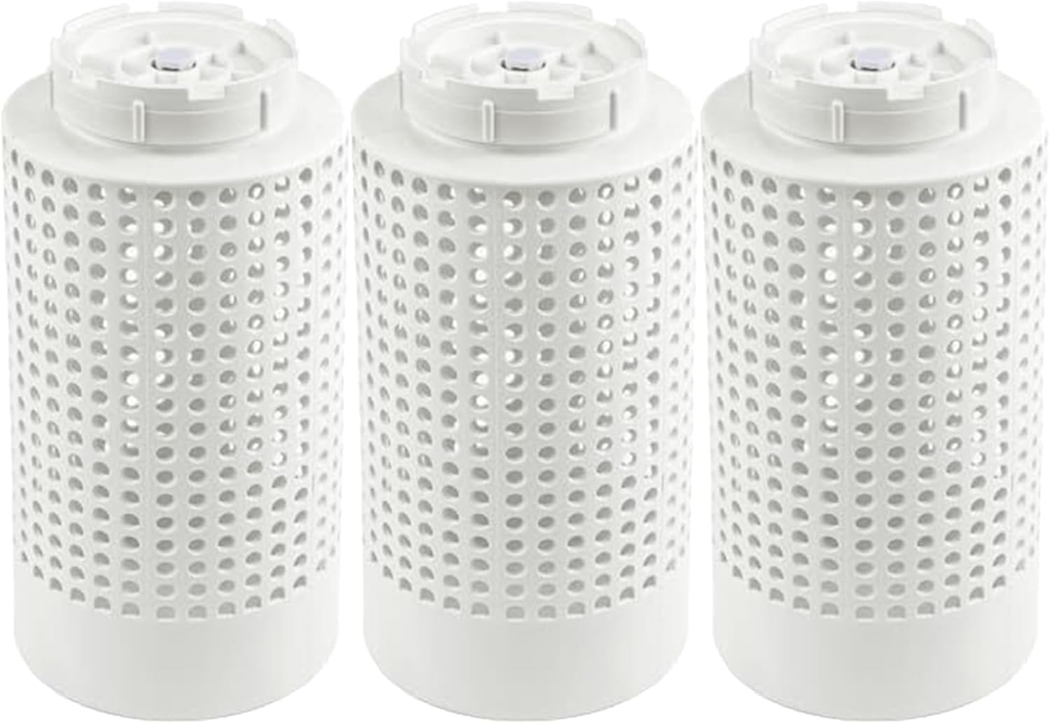 3Pcs in Ground Compost Bin, 4x10 Inch PVC Composter Tumbler for Fish Shrimp Crab Snail Farming Garden Yard Sewage Treatment