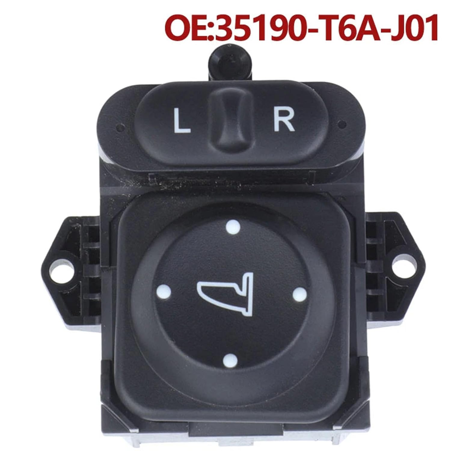 Car Mirror Switch for Honda Civic 2013-2021 35190-T6A-J01 35190T6AJ01 Master Adjust Knob Mirror Switch Rear Button