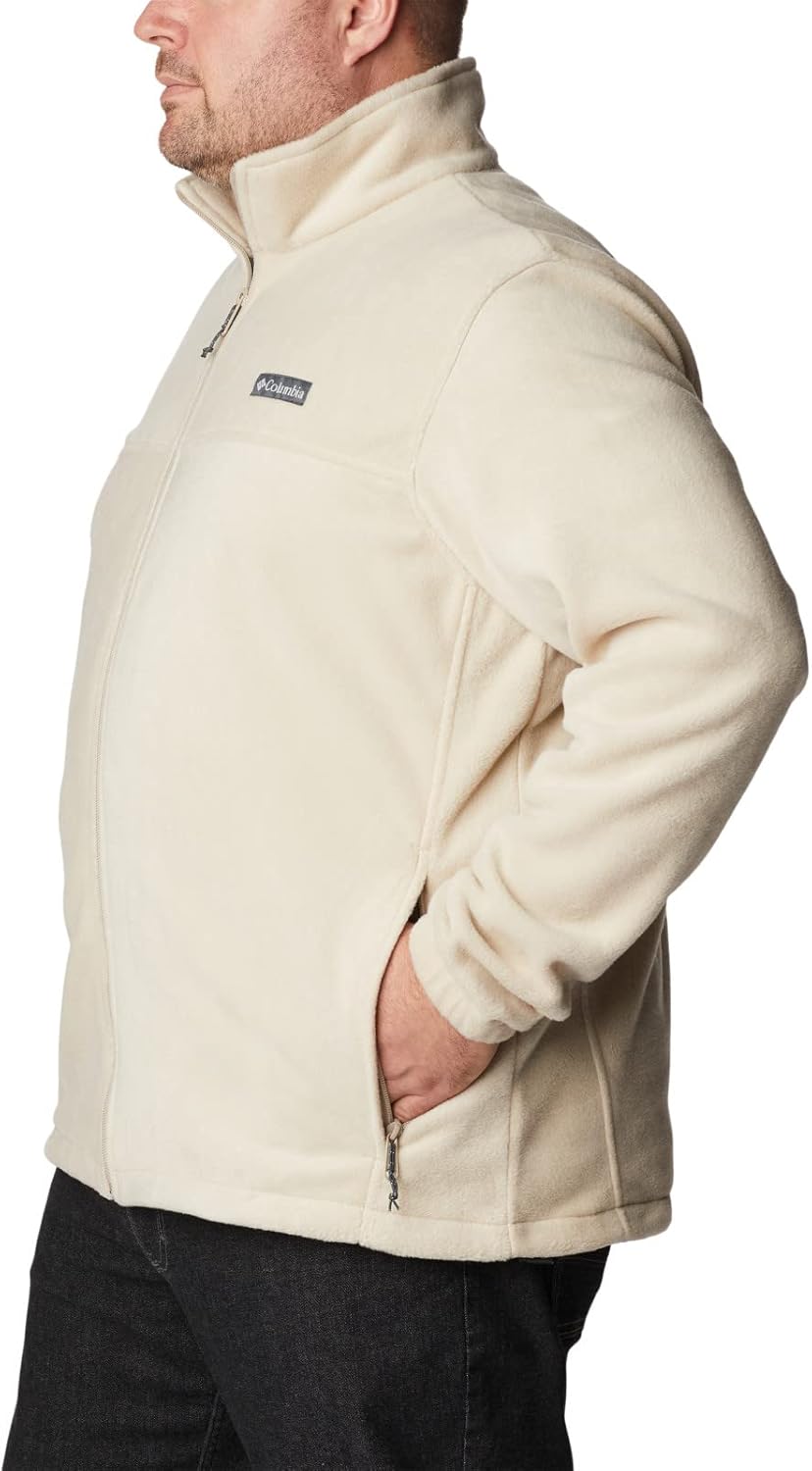 Columbia Men's Steens Mountain 2.0 Full Zip Fleece Jacket Ancient Fossil Small