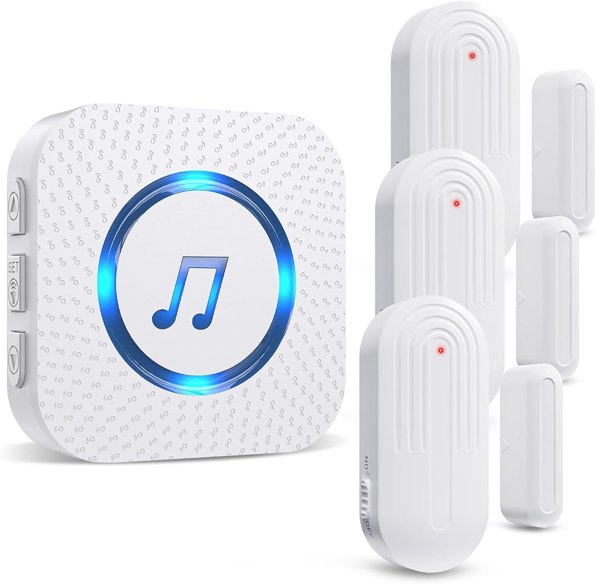 Door Chime Alarm When Open for Kids Safety, Home and Business | Get an instant chime or alarm when a door opens, with 26 tones and adjustable volume for kids safety, home, and business