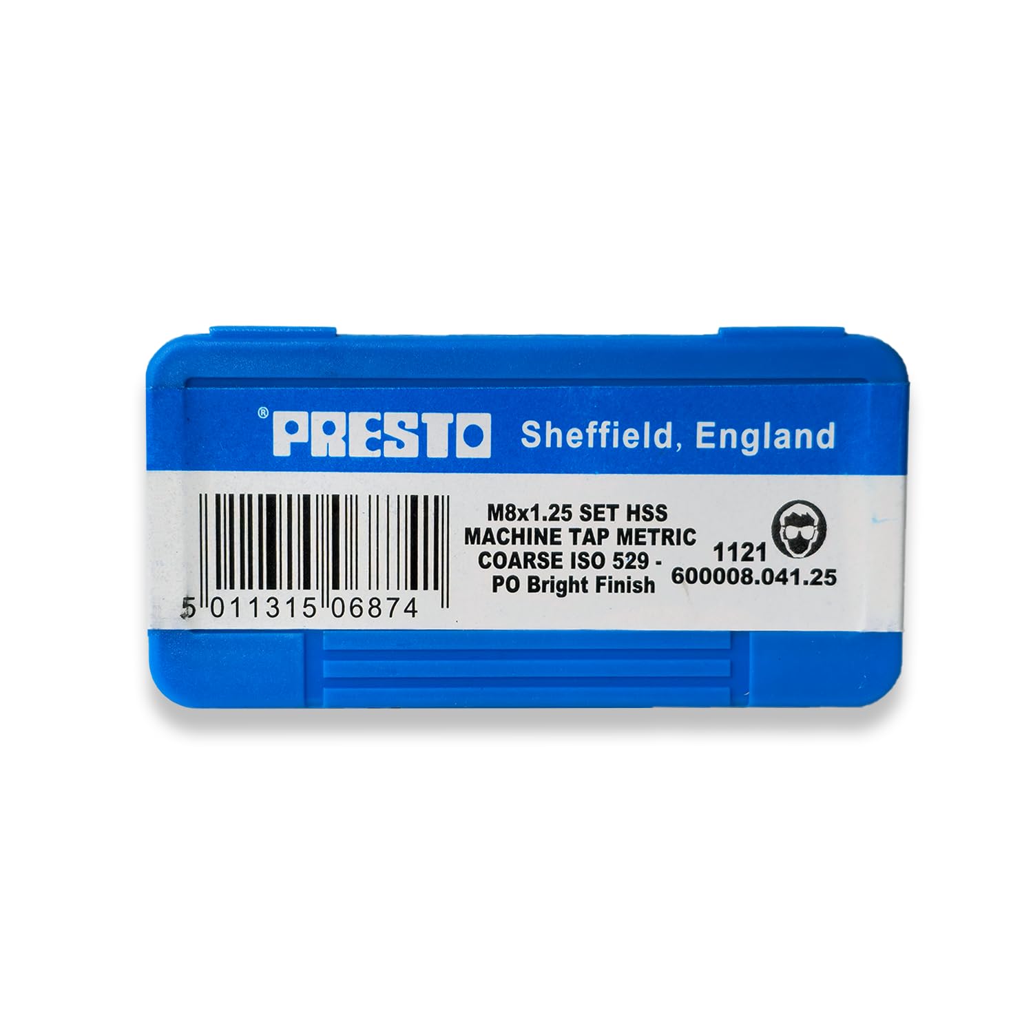 Rdgtools Presto M8 X 1.25 Hss Metric Hand Tap Set (Pack Of 3) 600008.041.25 From