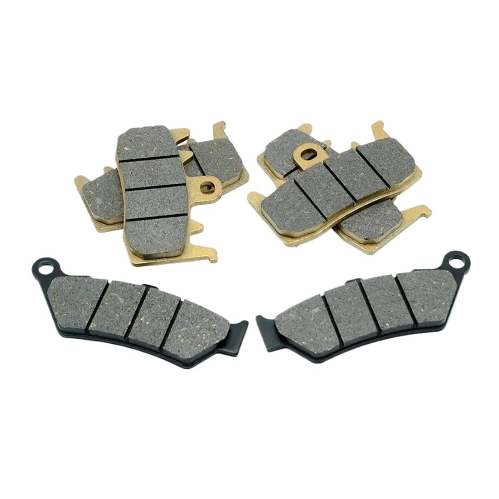 set pastiglie moto Per BMW R1200GS 2013-2018 R1200 GS Per Adventure 2014-2016 R1200GSW 2013-2015 GSW Kit Pastiglie Freno Anteriori Posteriori Set(Pastiglie anteriori posteriori)
