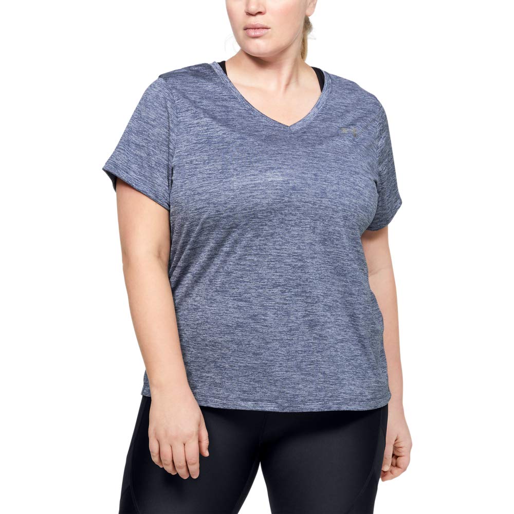 Under Armour Women's UA Tech™ Twist V-Neck Short Sleeve Tech SSV- Twist Mujer (Pack de 1) — view 49