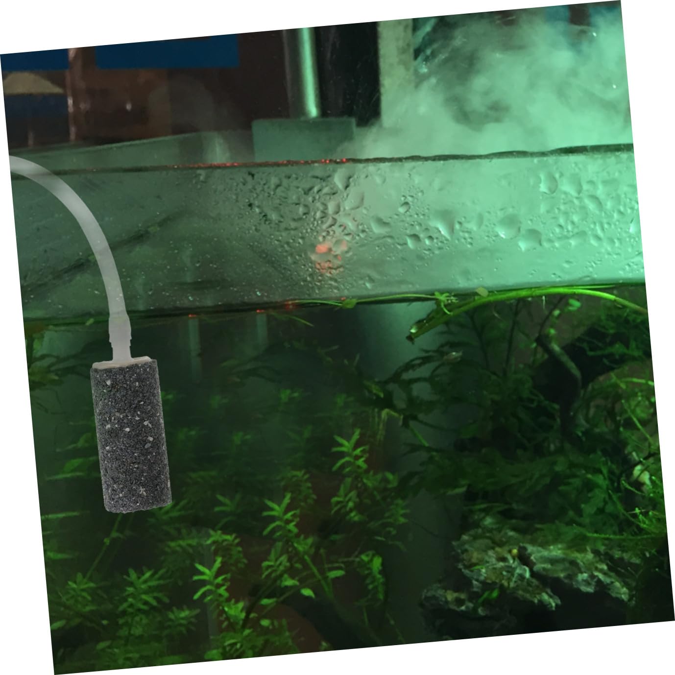 Sosoport Bomba de oxigeno USB Bomba de Aire USB para pecera Bomba de Aire para pecera Auto Aireador de Bomba de Aire del Tanque de Peces de Accesorio para AbS