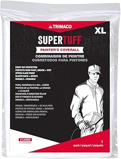 Trimaco SuperTuff Polypropylene Coverall, X-Large, White