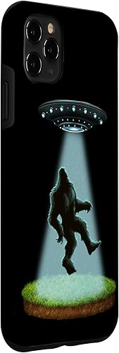 Miniatura 3 de Funda para iPhone 11 Pro Max Bigfoot Ufo Abduction Sasquatch secuestrado Alien Case