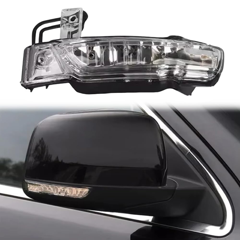 Specchietto Retrovisore Auto Indicatore di Direzione per Jeep Grand Cherokee 2014 2015 2016 2017 2018 2019 2020 2021, Lampada Frecce Laterali Indicatori Accessori,Right