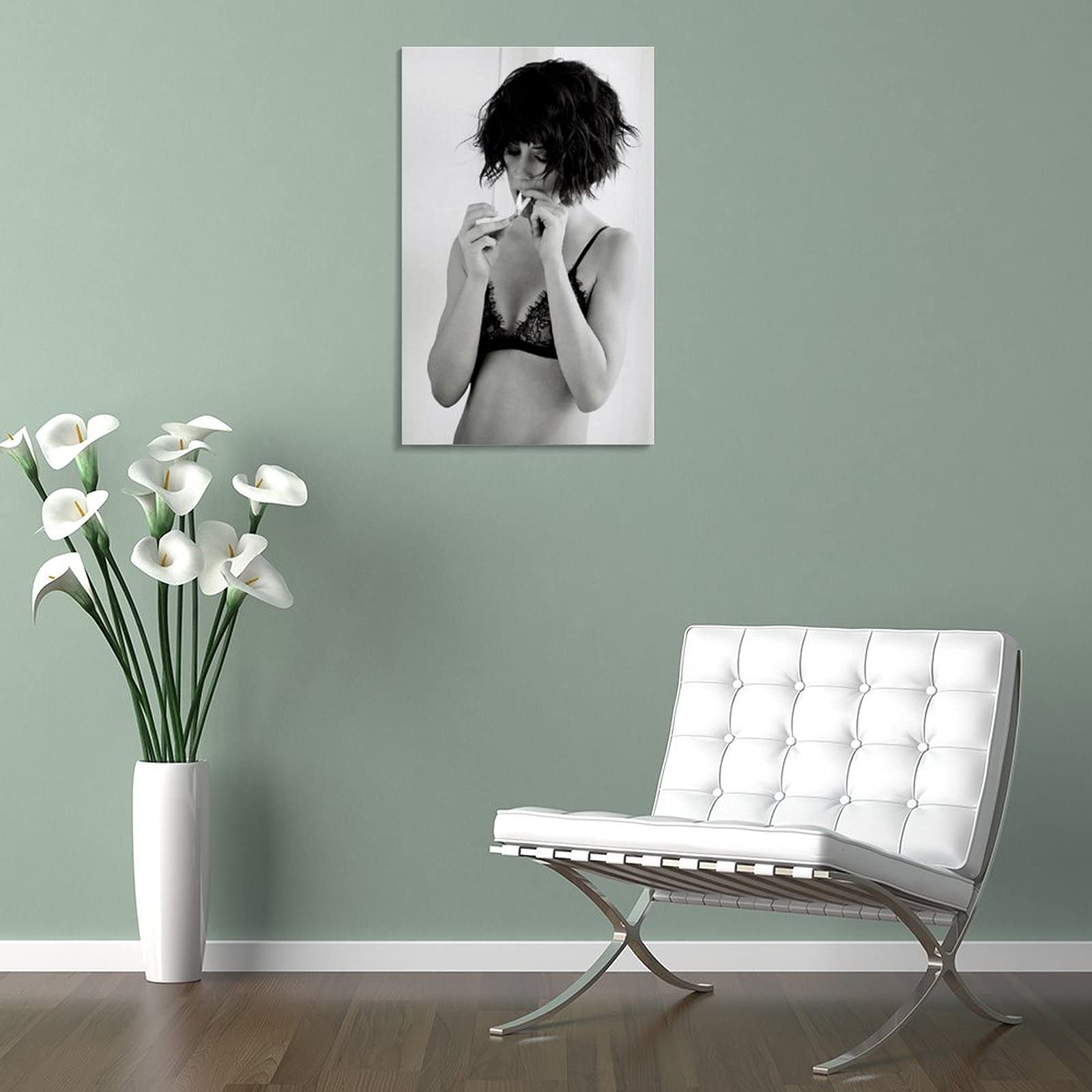 evangeline lilly smoking cigarettes Canadian Actress Author Evangeline Lilly Smoking Poster Canvas Art Poster  and Wall Art Picture Print Modern Family bedroom Decor Posters  24x36inch(60x90cm) : Amazon.co.uk: Home & Kitchen